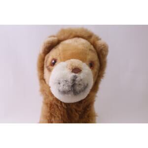 70s Lion, Medium Plush, Well-Made, Happiness Aid, Stuffed Animal, Soft Toy,